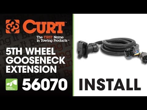 Trailer Wiring Install: CURT 56070 on Chevrolet Silverado 2500