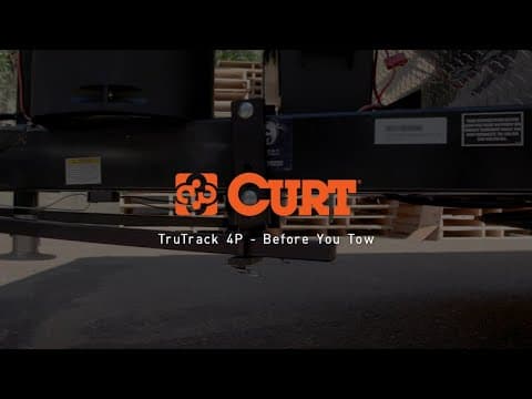 CURT TruTrack™ 4P Weight Distribution Hitch | Lube Maintenance