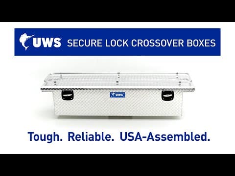 UWS | Secure Lock Crossover Truck Tool Box Tour