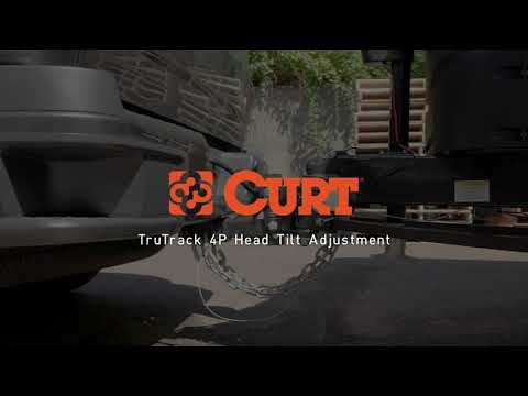 CURT TruTrack™ 4P Weight Distribution Hitch | How To Make a Head Tilt-Adjustment