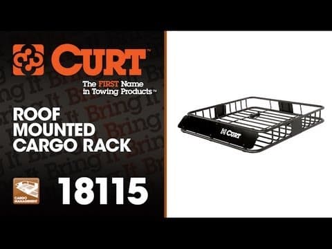 CURT 18115 Roof Mounted Cargo Rack