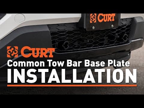 Common Tow Bar Base Plate Installation Techniques