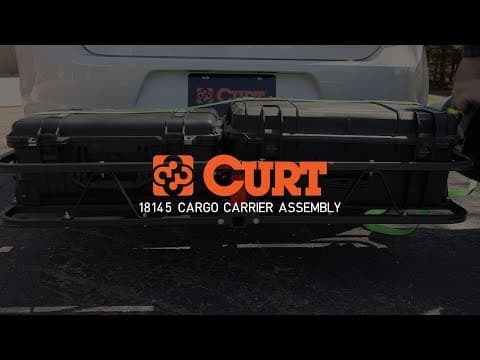 Cargo Carrier Assembly | CURT 18145 Basket-Style Hitch Carrier