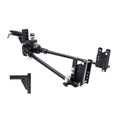 BlueOx 13k, 1.3k lb TW, TrackPro Weight Distribution Hitch, 2" Recievers 9-hole shank BXW1351