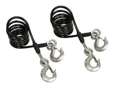BlueOx Kit, Safety Cables, 10000Lb, 7 Ft BX88197