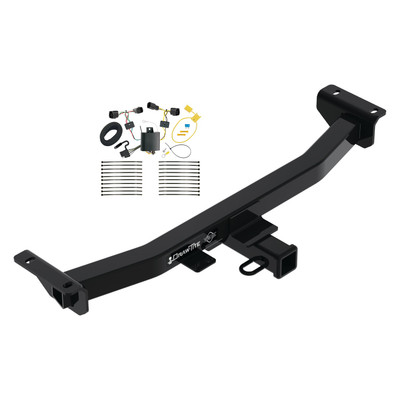 2019-2023 Ford Ranger Draw-tite Class 4 Trailer Hitch, 2 Inch Square Receiver Bundle w/ Plug-n-Play T-One Wiring Harness