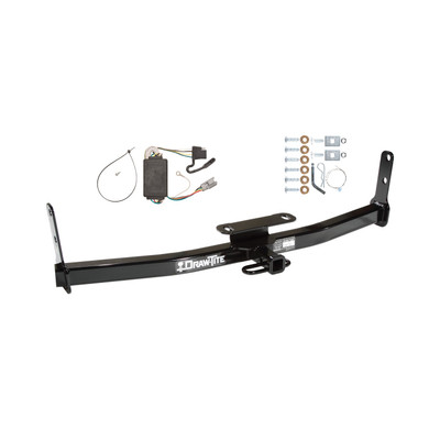 2005-2006 Chevrolet Equinox Draw-tite Class 2 Trailer Hitch, 1-1/4 Inch Square Receiver Bundle w/ Plug-n-Play T-One Wiring Harness