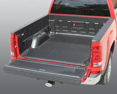07-13 GMC Sierra 1500 5' 9" Bed - Rugged Liner Over Rail Bedliner  w/out CMS w/out Bed Caps Truck Bed Liner GMC55OR07