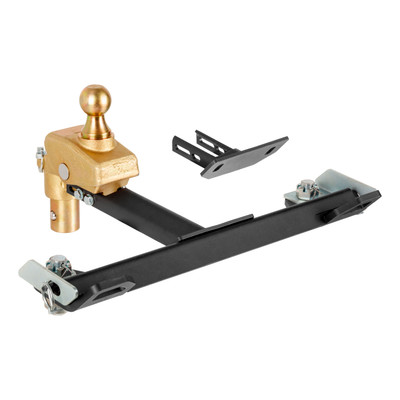 CURT RockerBall Multi-Fit OEM Puck System Gooseneck Ball with 4" Offset 60668