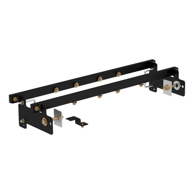 CURT 60632 Double Lock Gooseneck Installation Brackets, Fits Select Chevrolet Silverado, GMC Sierra 1500, LD, Limited