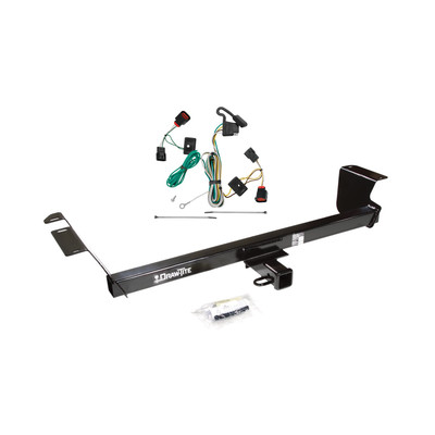 2009-2012 Volkswagen Routan Draw-tite Class 3 Trailer Hitch, 2 Inch Square Receiver Bundle w/ Plug-n-Play T-One Wiring Harness