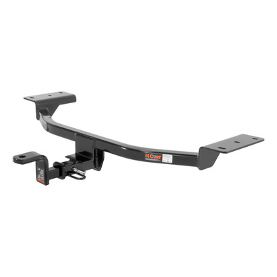 CURT 111583 Class 1 Trailer Hitch with Ball Mount, 1-1/4-In Receiver, Fits Select Ford Focus