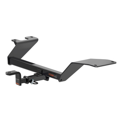 CURT 115633 Class 1 Trailer Hitch with Ball Mount, 1-1/4-In Receiver, Fits Select Nissan Kicks