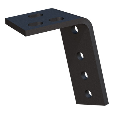 CURT 16303 5th Wheel Installation Brackets, Select Dodge Ram 1500, Additional Brackets Required