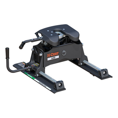 CURT 20K, A20 5th Wheel Slider Hitch for Short Bed Trucks, 20,000 lbs 16541