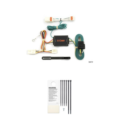 CURT 56010 Vehicle-Side Custom 4-Pin Trailer Wiring Harness, Fits Select Mazda MPV Van