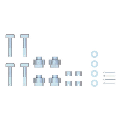 CURT 19208 Replacement 5th Wheel Puck System Anchors, Compatible with Chevrolet, GMC, Fits 16023