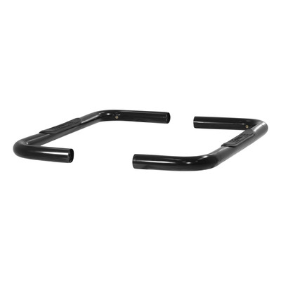 ARIES 203001 3-Inch Round Black Steel Nerf Bars, No-Drill, Fits Select Ford Bronco, F-150