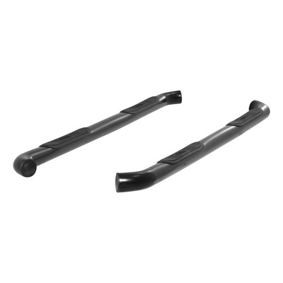 ARIES 200112 3-Inch Round Black Steel Nerf Bars, No-Drill, Fits Select Land Rover LR3