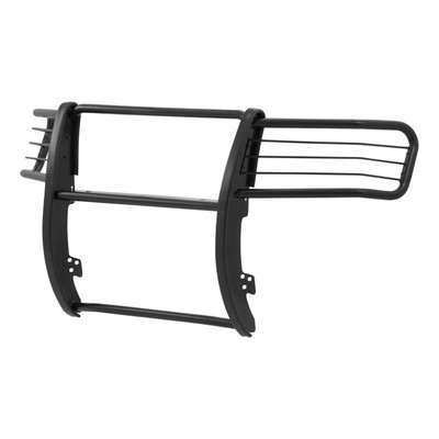 ARIES 4070 1-1/2-Inch Black Steel Grille Guard, No-Drill, Select GMC Sierra 1500