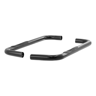 ARIES 203003 3-Inch Round Black Steel Nerf Bars, No-Drill, Fits Select Mazda B-Series, Ford Ranger