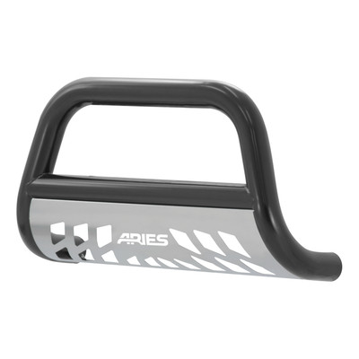 ARIES B35-3009 3-Inch Black Steel Bull Bar, No-Drill, Select Ford Ranger
