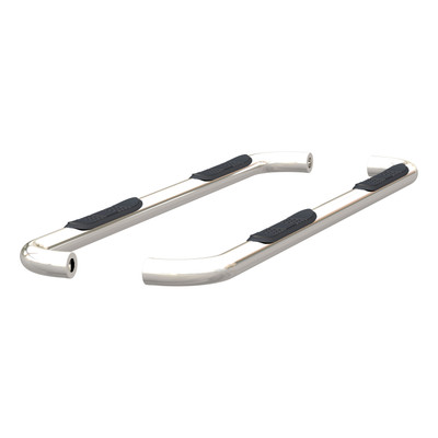 ARIES 205045-2 3-Inch Round Polished Stainless Steel Nerf Bars, No-Drill, Fits Select Ram 1500