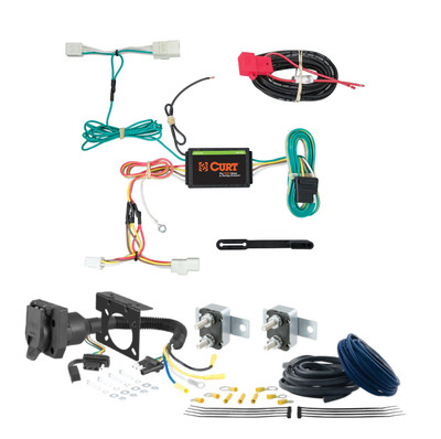 13 - 20 Lincoln MKZ Excluding 3.0L AWD CURT Trailer Brake Controller 7-Way Upgrade Kit  7WK1745