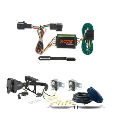 04 - 10 Dodge Dakota CURT Trailer Brake Controller 7-Way Upgrade Kit  7WK682