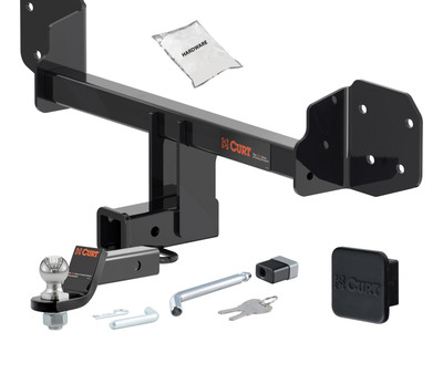 10 - 19 Subaru Outback Wagon 2in. CURT Trailer Hitch + Ball Mount + Cover + Lock Kit HWA2310