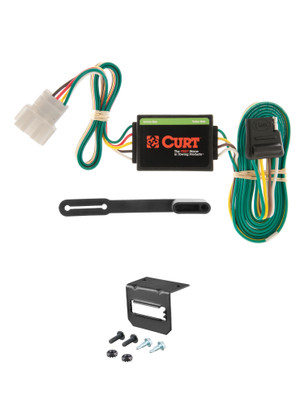07-11 HONDA CR-V CURT 4-flat Plug and Play Trailer Wiring