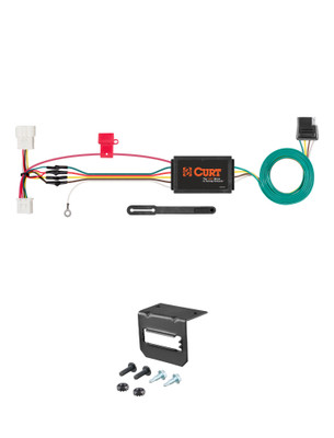 12-16 HONDA CR-V CURT 4-flat Plug and Play Trailer Wiring
