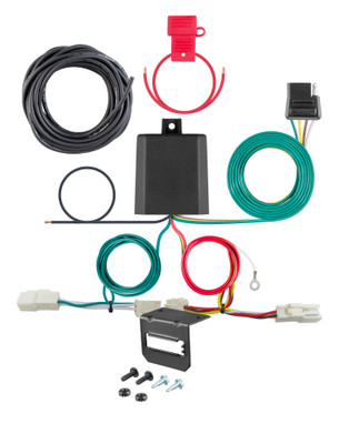 20-24 Toyota Corolla Sedan, excluding AWD CURT 4-flat Plug and Play Trailer Wiring