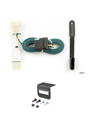 06-07 Saturn Relay CURT 4-flat Plug and Play Trailer Wiring