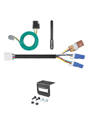 09-13 Suzuki Equator CURT 4-flat Plug and Play Trailer Wiring