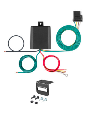 83-90 Volvo 760 CURT 4-flat Plug and Play Trailer Wiring