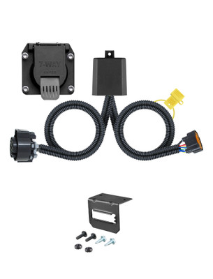 22-24 Hyundai Santa Cruz CURT 7-way Plug and Play Trailer Wiring