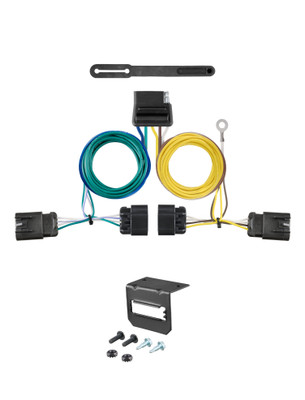 10-17 GMC Terrain CURT 5-Flat Plug and Play Trailer Wiring