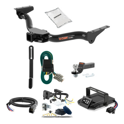 00-04 Nissan Xterra 2 CURT Trailer Hitch + Assure Proportional Brake Controller Kit HBCW2091