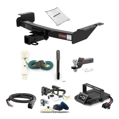 05-07 Buick Terraza 2 CURT Trailer Hitch + Assure Proportional Brake Controller Kit HBCW216