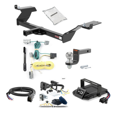 10-11 Buick Lucerne 1.25 CURT Trailer Hitch + Assure Proportional Brake Controller Kit HBCW202