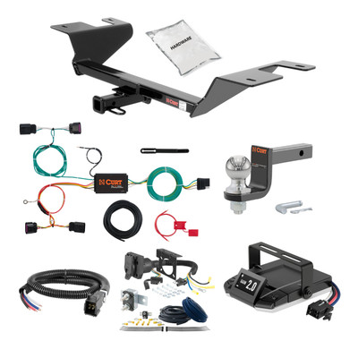 12-17 Buick Verano Excluding dual exhaust 1.25 CURT Trailer Hitch + Assure Proportional Brake Controller Kit HBCW218