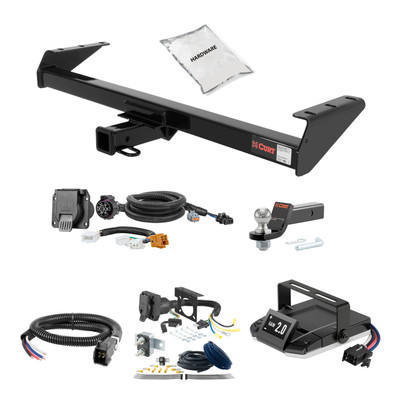 09-12 Suzuki Equator 2 CURT Trailer Hitch + Assure Proportional Brake Controller Kit HBCW2327