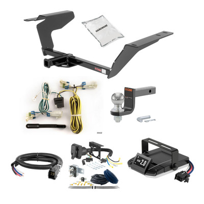 05-10 Chevrolet Cobalt Coupe, excluding SS 1.25 CURT Trailer Hitch + Assure Proportional Brake Controller Kit HBCW320