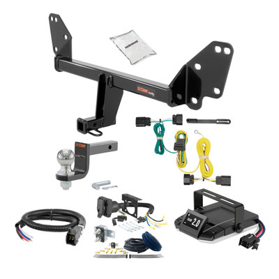 12-15 Chevrolet Captiva Sport 2 CURT Trailer Hitch + Assure Proportional Brake Controller Kit HBCW312