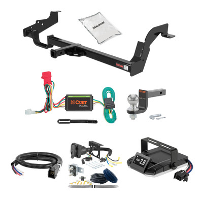 05-07 Subaru Legacy Wagon 1.25 CURT Trailer Hitch + Assure Proportional Brake Controller Kit HBCW2302