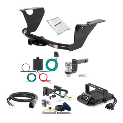14-19 Subaru Outback Wagon 2 CURT Trailer Hitch + Assure Proportional Brake Controller Kit HBCW2312