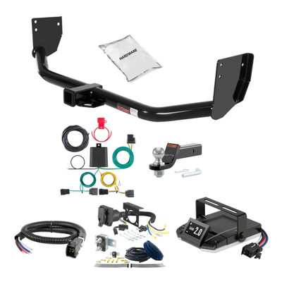 04-09 Dodge Durango 2 CURT Trailer Hitch + Assure Proportional Brake Controller Kit HBCW690