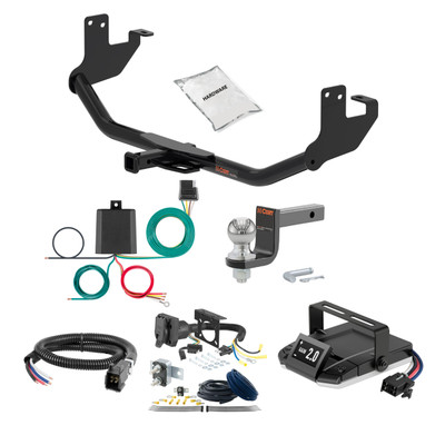 15-22 Chevrolet Trax 1.25 CURT Trailer Hitch + Assure Proportional Brake Controller Kit HBCW616