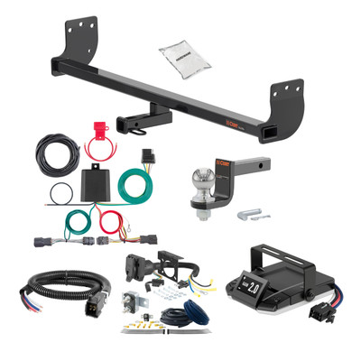 02-05 KIA Sedona 2 CURT Trailer Hitch + Assure Proportional Brake Controller Kit HBCW1619